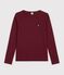 Women's sailor collared cotton T-shirt with long sleeves TRUFFE