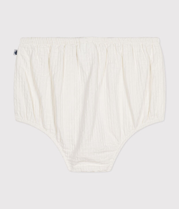 Babies' Textured Bloomers white