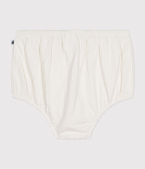 Babies' Textured Bloomers MARSHMALLOW white
