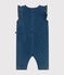Babies' Sleeveless Denim Jumpsuit BLEU DELAVE blue