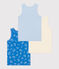 Children's van print cotton tank tops - 3-pack variante 1