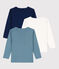 Unisex Cotton Long-Sleeved T-Shirt - 3-Pack variante 1