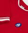 Children's long-sleeved plain cotton T-shirt red