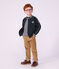 Children's varsity-style jacket in plain cotton SMOKING