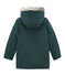 Boy's water resistant parka with feather and down filling SHERWOOD green