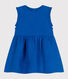 Babies' sleeveless linen dress