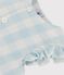 Babies' Gingham Poplin Dress BOLDAIR /MARSHMALLOW
