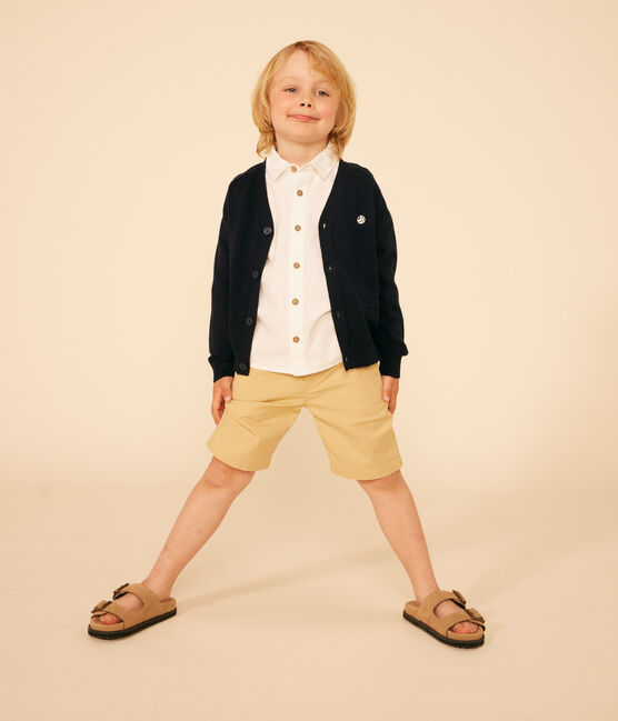 Boys' Cotton Cardigan SMOKING blue
