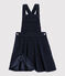 Girls' Dungaree Dress SMOKING blue