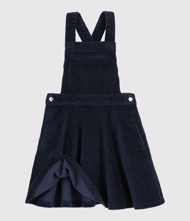Girls' Dungaree Dress blue
