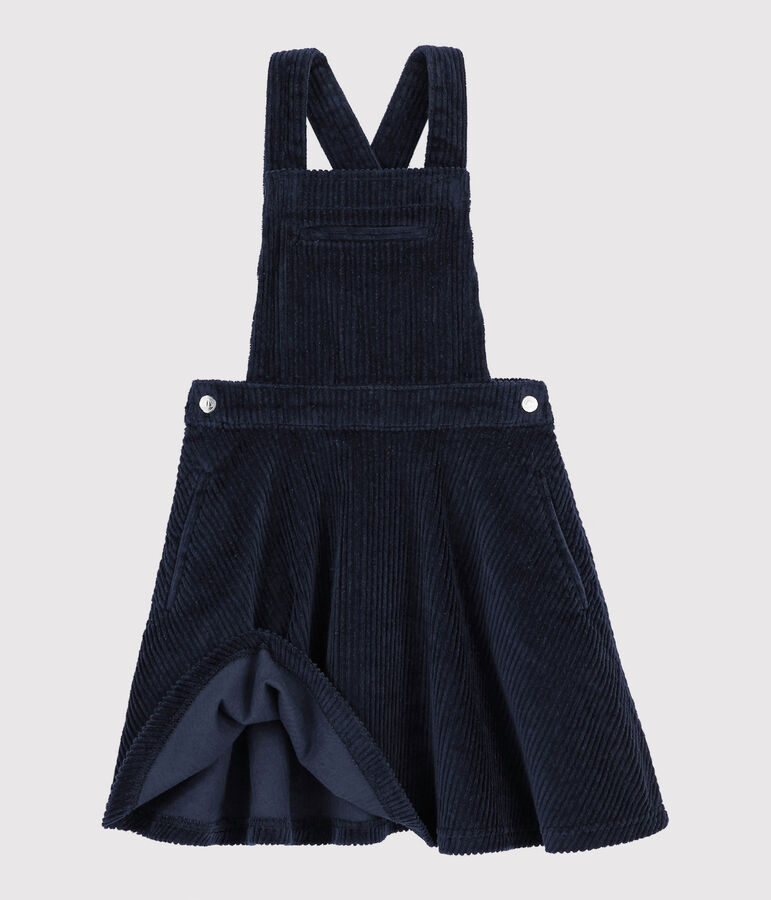 Girls' Dungaree Dress blue