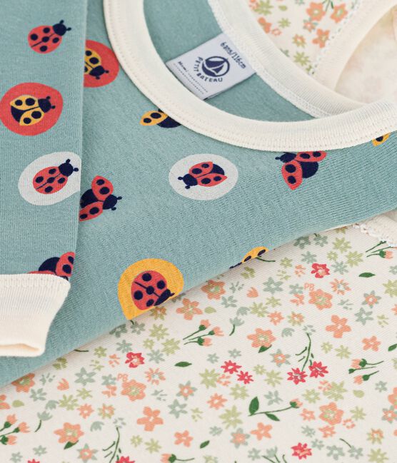 Pack of children's printed cotton pyjamas variante 1