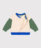 Babies' varsity-style jacket in colourblock cotton AVALANCHE /PALMERAIE