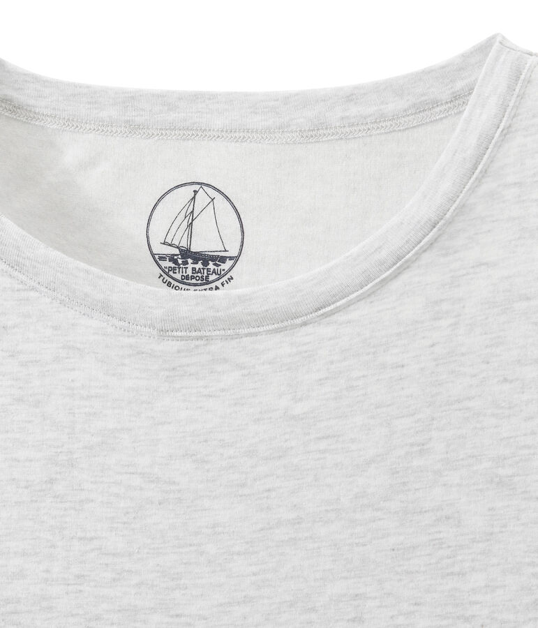 Women's light tube knit top grey