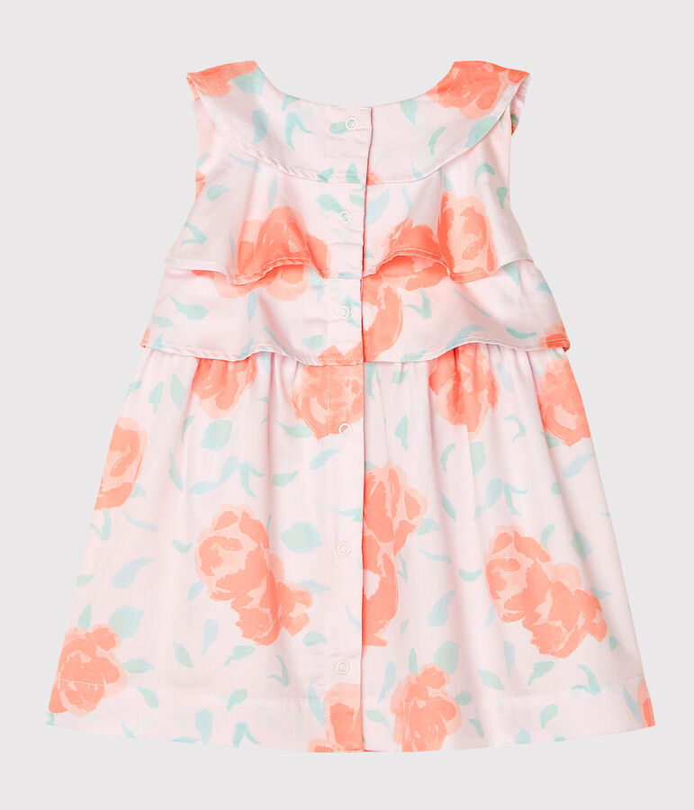 Baby Girls' Printed Satin Dress pink/multicolor