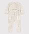 Babies' Starry Velour Sleepsuit MONTELIMAR /DUCKY