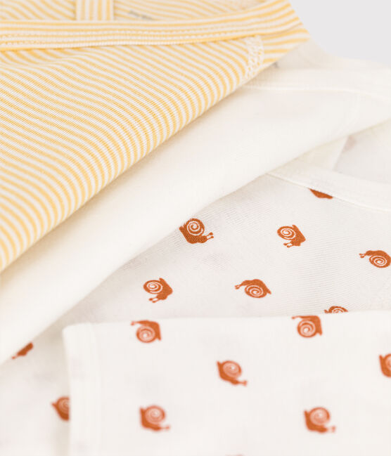 Babies' Long-Sleeved Cotton Bodysuits - 3-Pack variante 2