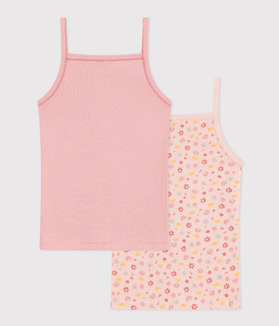 Children's Floral Cotton Vests - 2-Pack variante 1