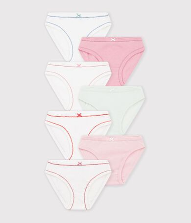Pack of children's plain cotton pants