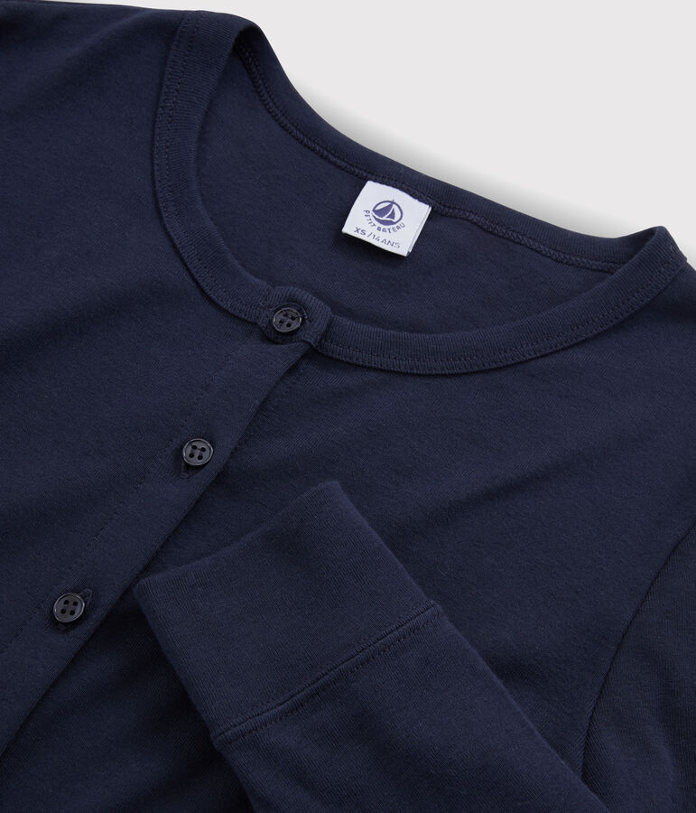 Women's Iconic Cotton Cardigan blue