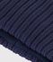 Babies' plain fleece-lined knitted snood SMOKING