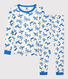 Boys' Animal Motif Snugfit Cotton Pyjamas