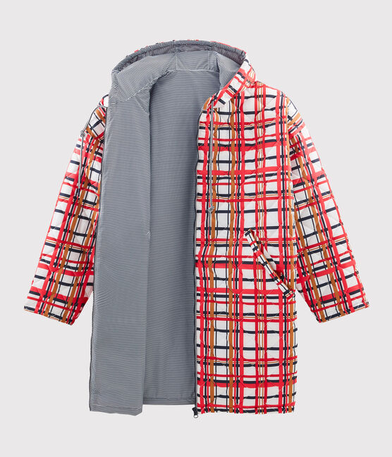 Unisex Warm Long Windbreaker MARSHMALLOW white/MULTICO white
