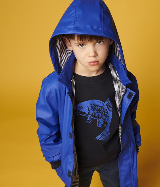 Boys' Fleece Sweatshirt SMOKING blue