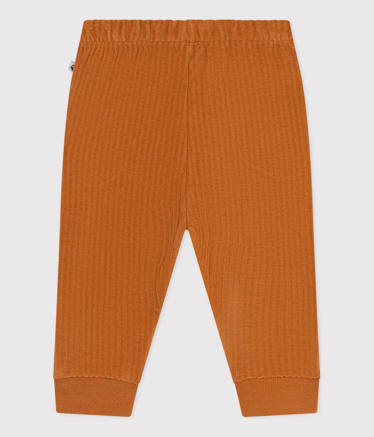 Babies' Velour Trousers brown