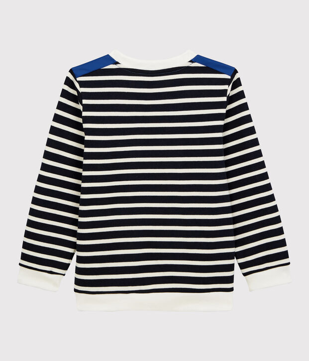Boys' Jersey Sweatshirt blue/white