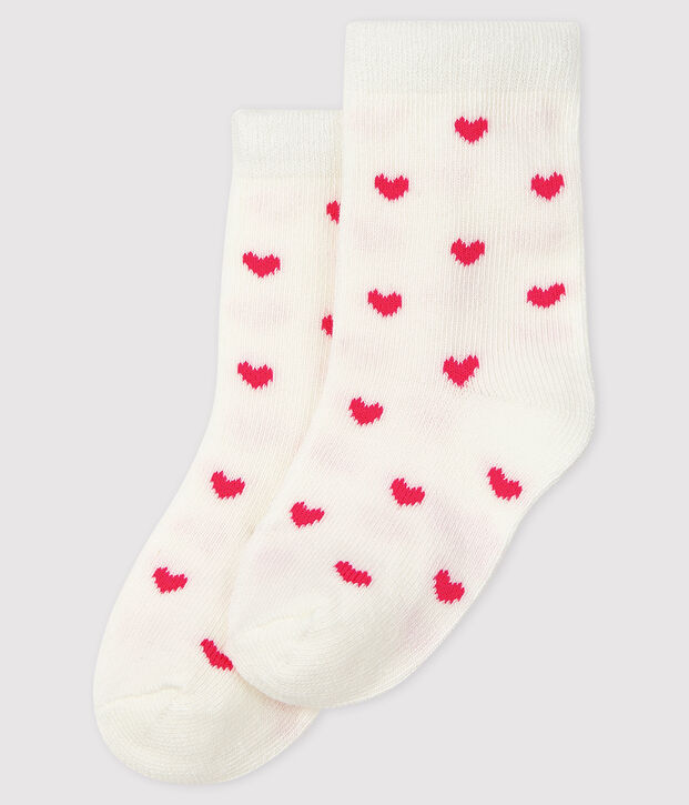 Pack of 2 pairs of socks for babies. multicolor