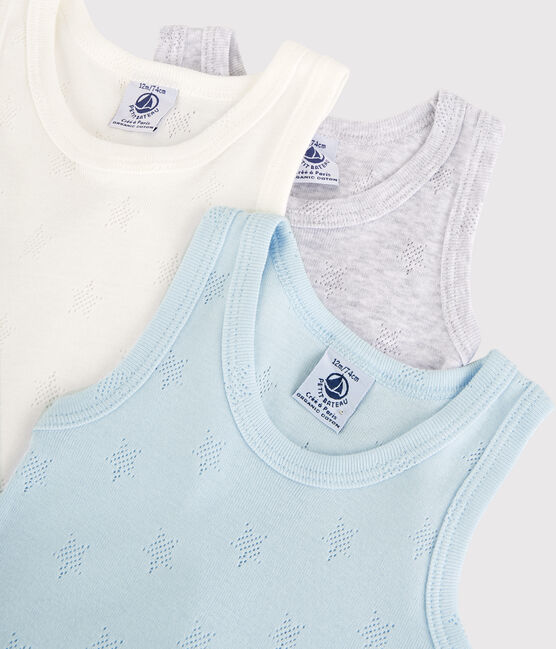 Babies' Pastel Short-Sleeved Bodysuit - 3-Pack variante 1
