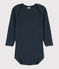 Babies' Long-Sleeved Openwork Bodysuit DUCKY