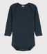 Babies' Long-Sleeved Openwork Bodysuit