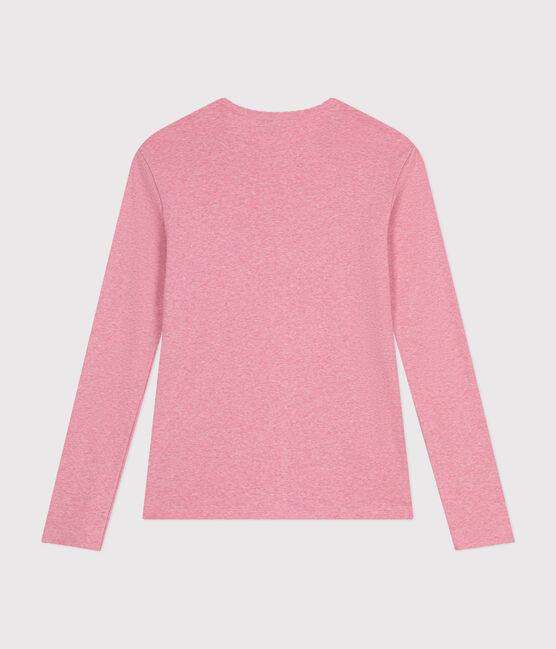 Women's Iconic Cocotte Stitch Cotton T-Shirt ROSELINE CHINE pink