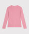 Women's Iconic Cocotte Stitch Cotton T-Shirt ROSELINE CHINE pink
