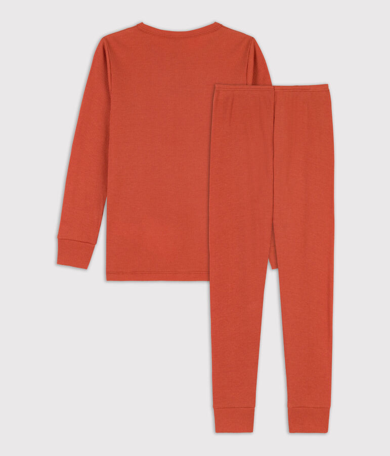 Children's Unisex Cotton/Lyocell Pyjamas BRANDY pink