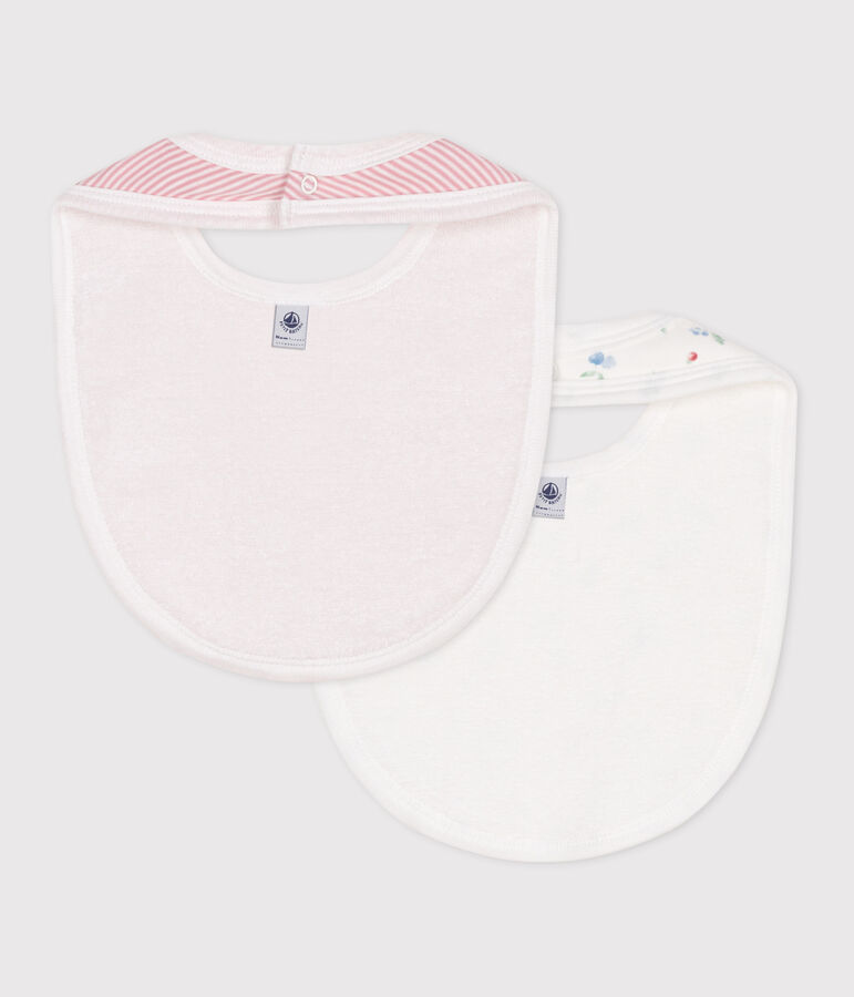 Printed cotton baby bibs - 2-Pack variante 1