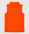 Unisex Children's Quilted Tube Knit Jacket CAROTTE orange