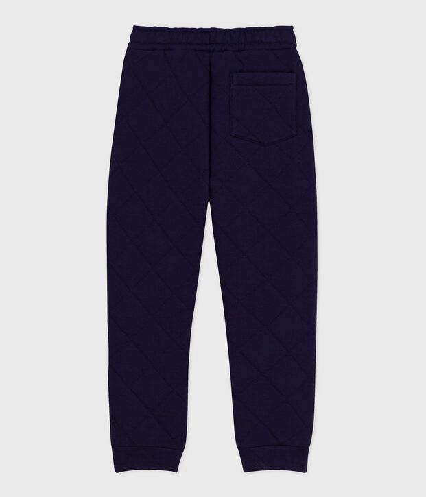 Children's plain cotton jogging bottoms SOIR