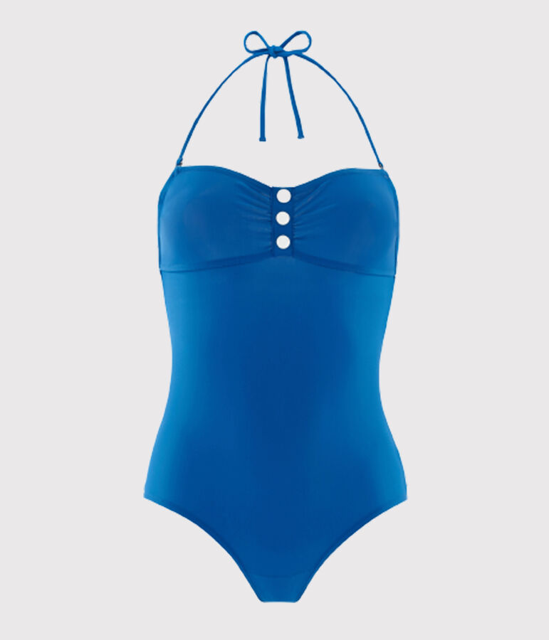 Women's 1-piece swimsuit blue