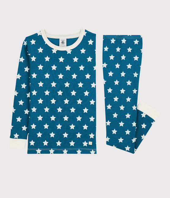 Unisex Snugfit Graphic Print Organic Cotton Pyjamas MALLARD /ECUME