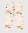 Babies' Printed Fleece Trousers AVALANCHE white/MULTICO