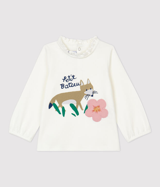 Babies' Cotton Blouse white