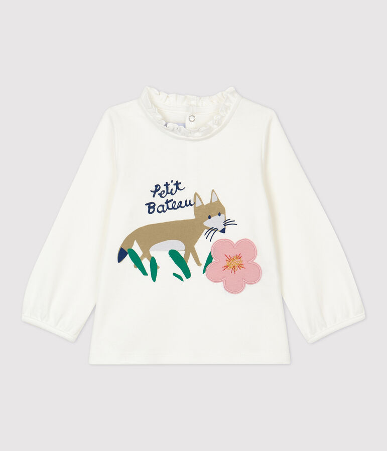Babies' Cotton Blouse white