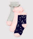 Girls' Socks - 3-Pack