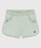 Girl's Terry Towelling Shorts HERBIER green