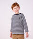 Children's long-sleeved stripy T-shirt