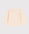 Babies' Fancy Stitch Jersey Cardigan AVALANCHE Ecru