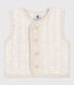 Babies' Unisex Quilted Tube Knit Bodywarmer
